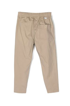 Pantalone in cotone marrone PAOLO PECORA KIDS | PP3334BEIGE